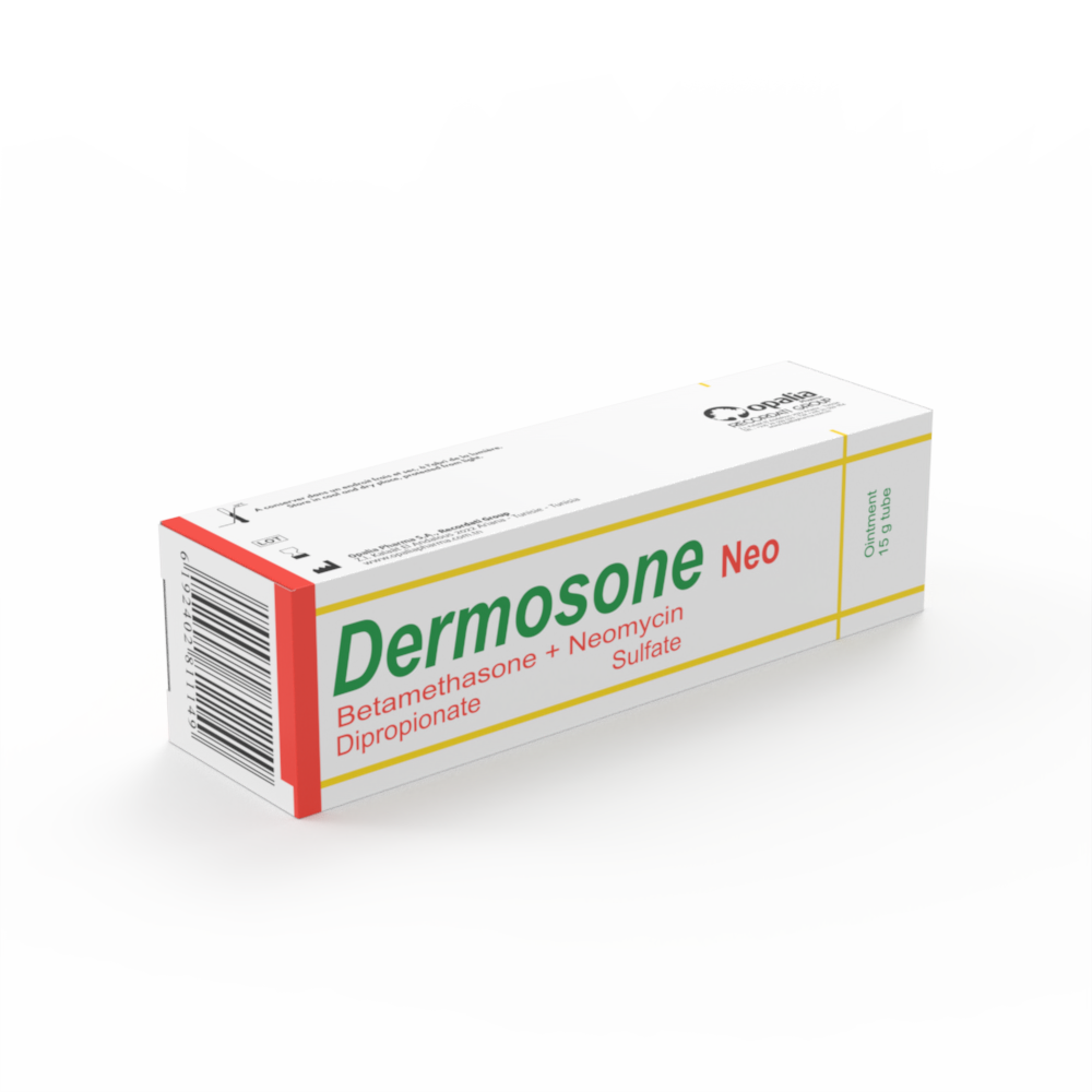 DERMOSONE NEOMYCINE - Pommade dermique Tube de 15 g